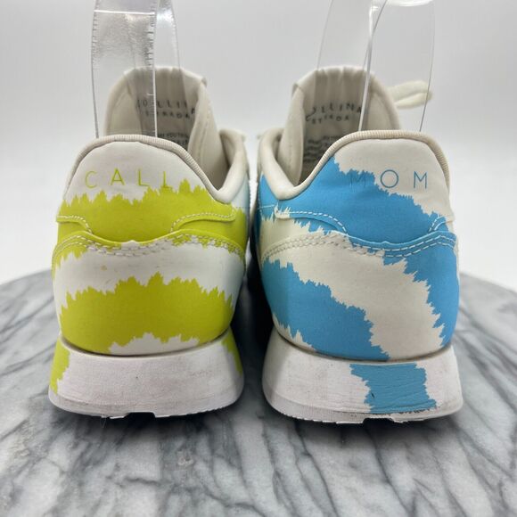 Reebok Collina Strada Classic Sneaker Womens 7 White Leather Call Mom Shoes - Picture 5 of 14